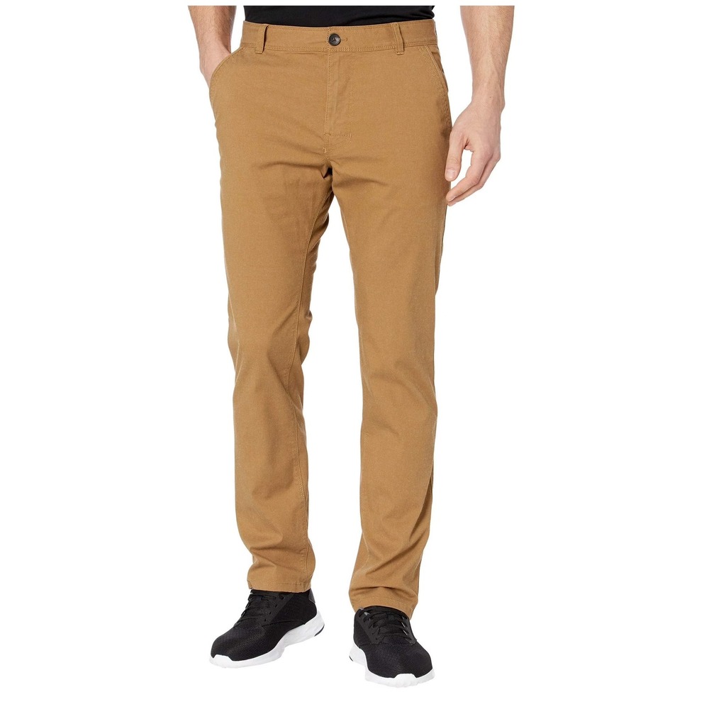 Prana Pants Mens 36 x 30 Bed Rock Tan Mcclee Straight Fit Hiking Outdoors NEW